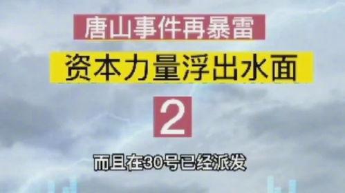 唐山本地人爆料录音视频,录音视频揭露惊人真相  第1张